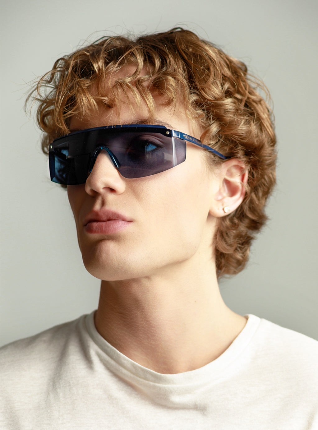 Broad M Blue with Blue Lenses