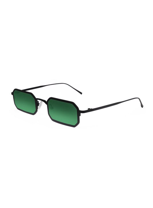 Gamma 2.0 Black with Green Gradient Lenses