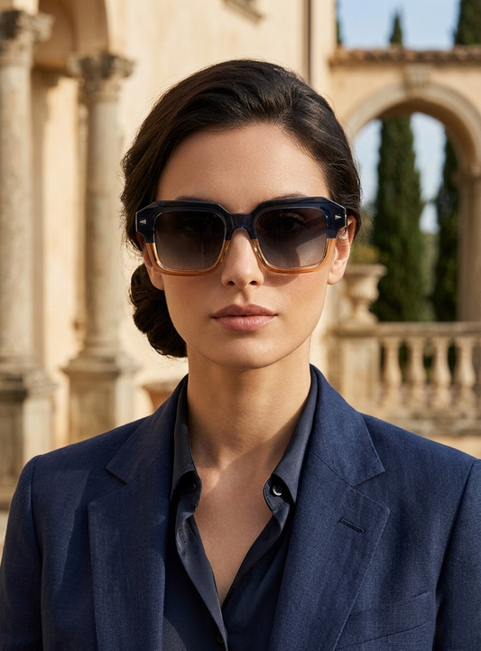 Nova Blue with Black Lenses
