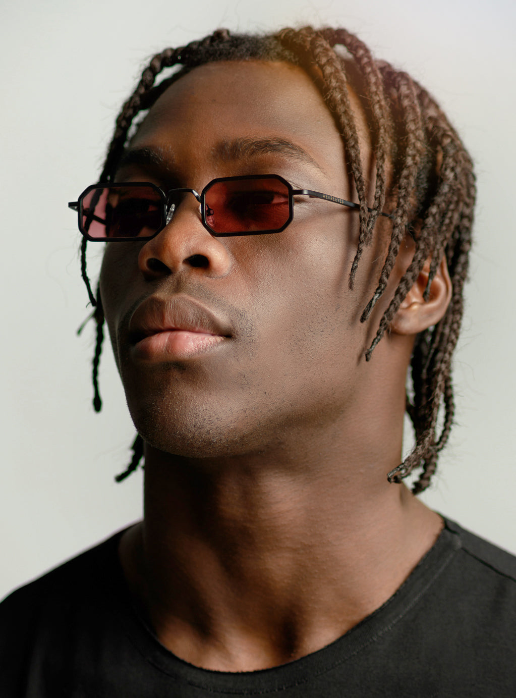 Gamma 2.0 Black with Pink Lenses