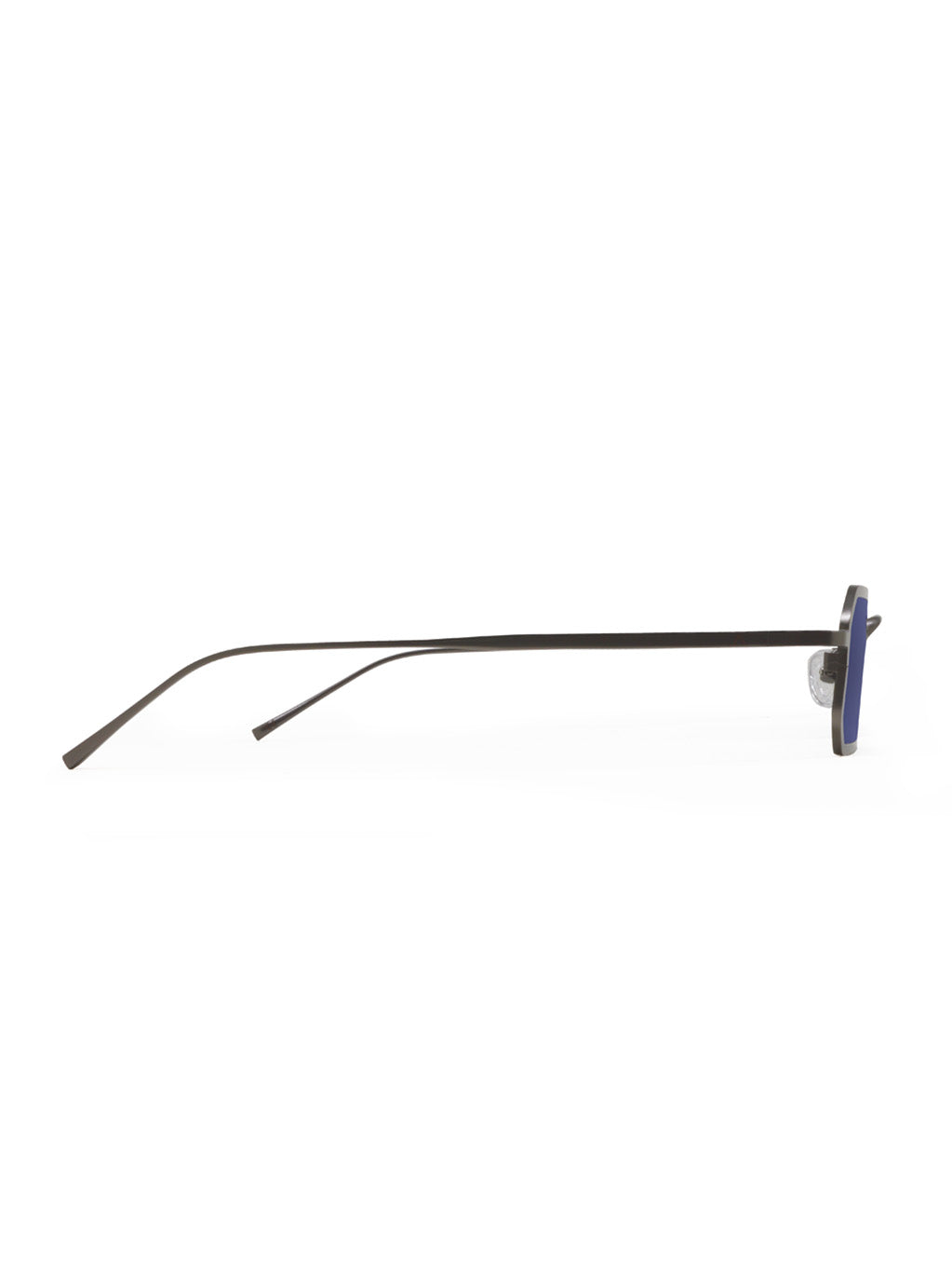 Gamma 2.0 Gun Metal with Blue Lenses