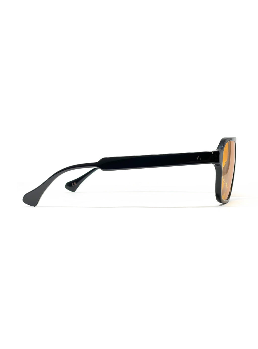 Double-B Black with Orange Lenses