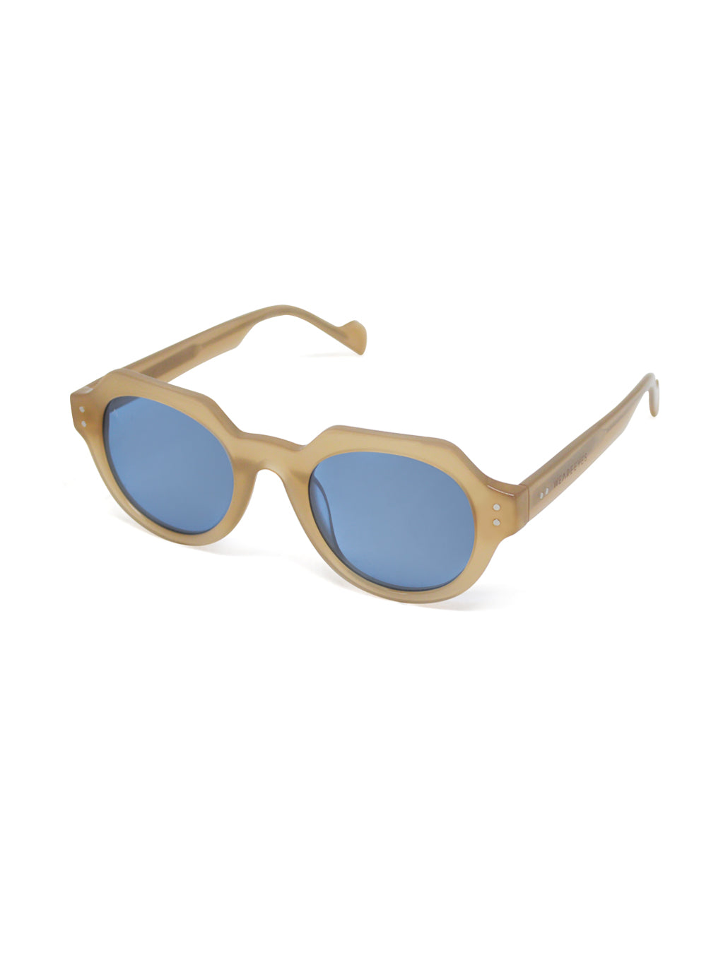 Helios Nude With Blue Lenses