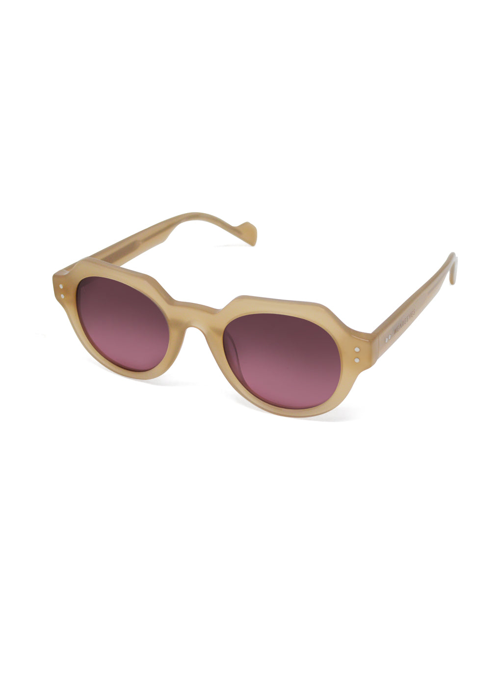 Helios Nude With Pink Lenses