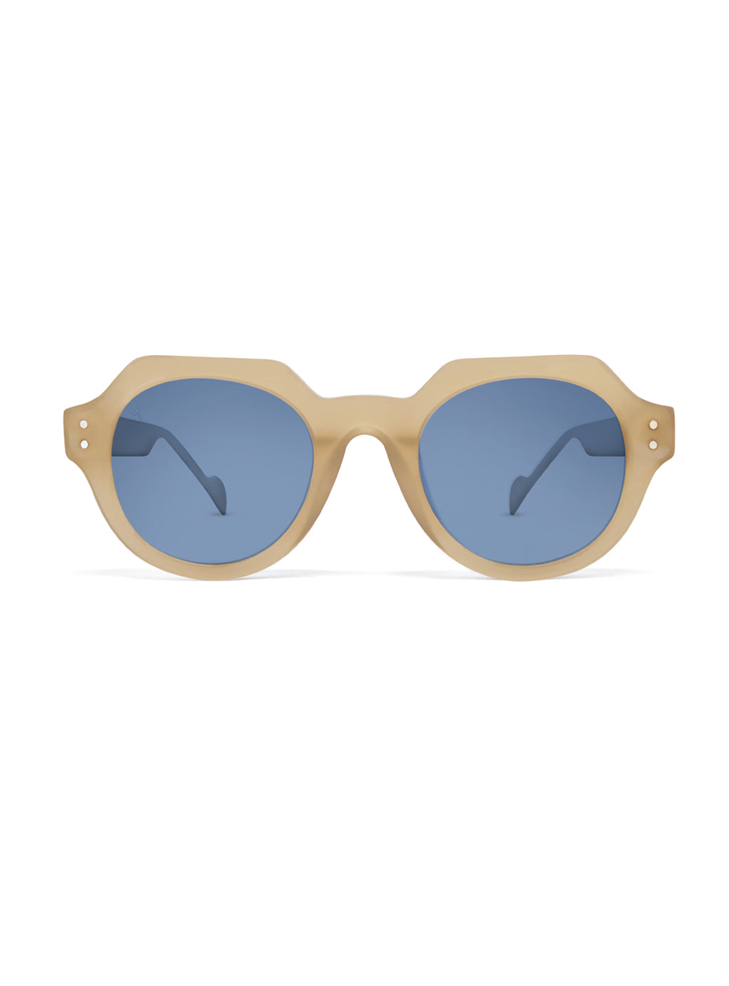 Helios Nude With Blue Lenses