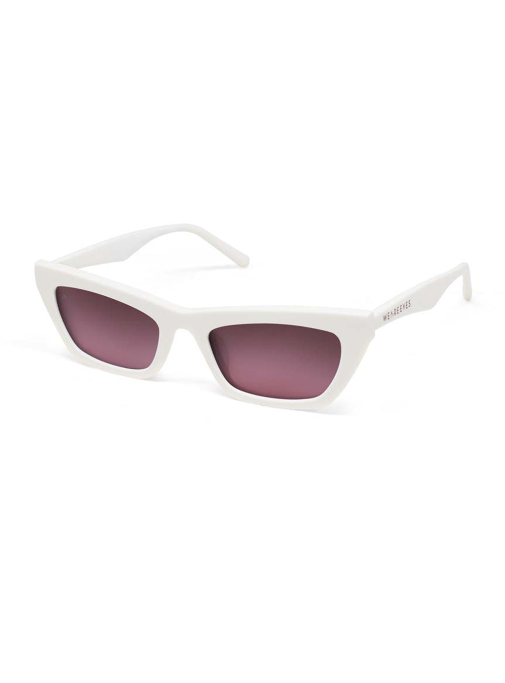 Ra White With Pink Lenses
