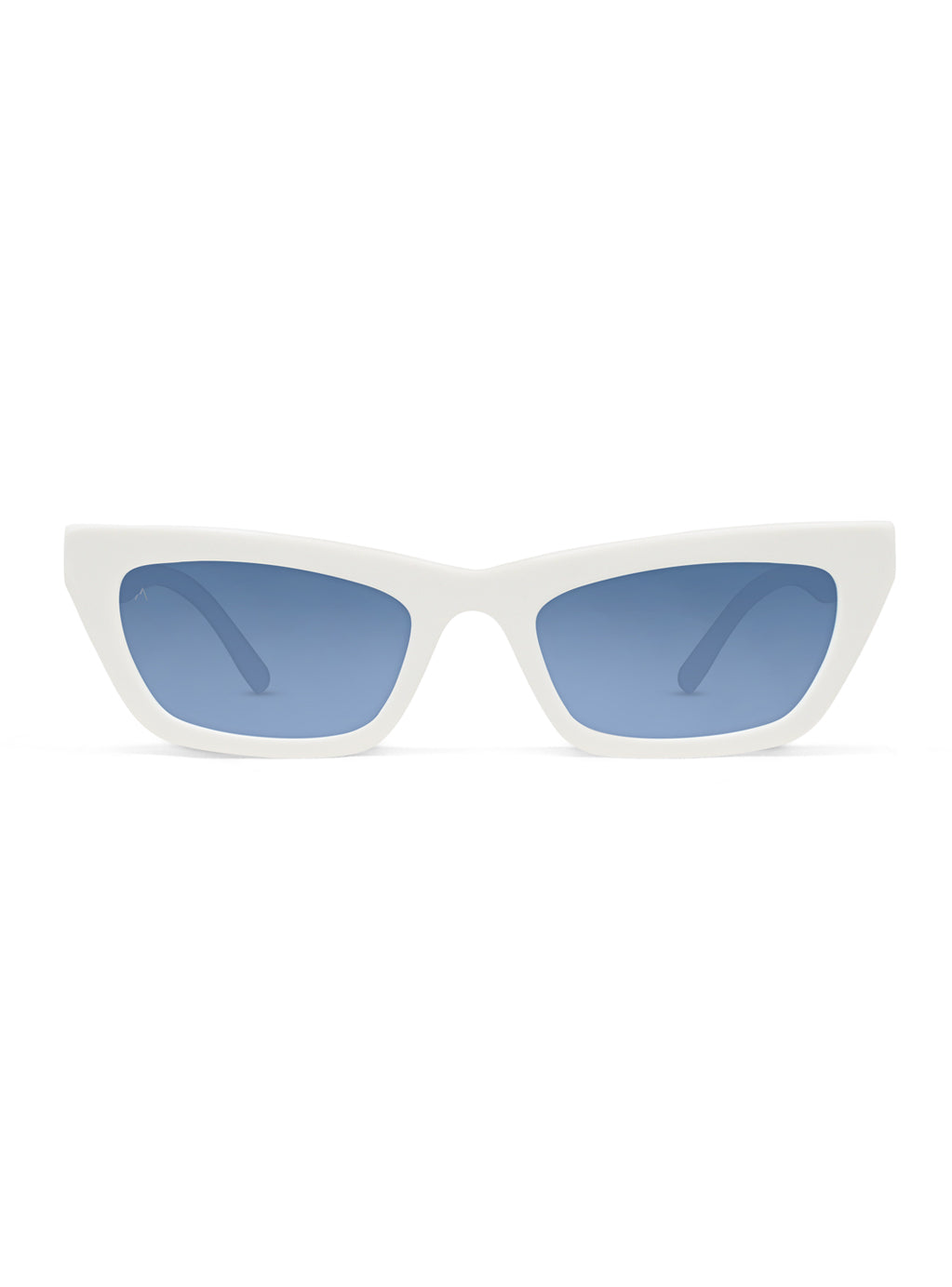 Ra White With Blue Lenses