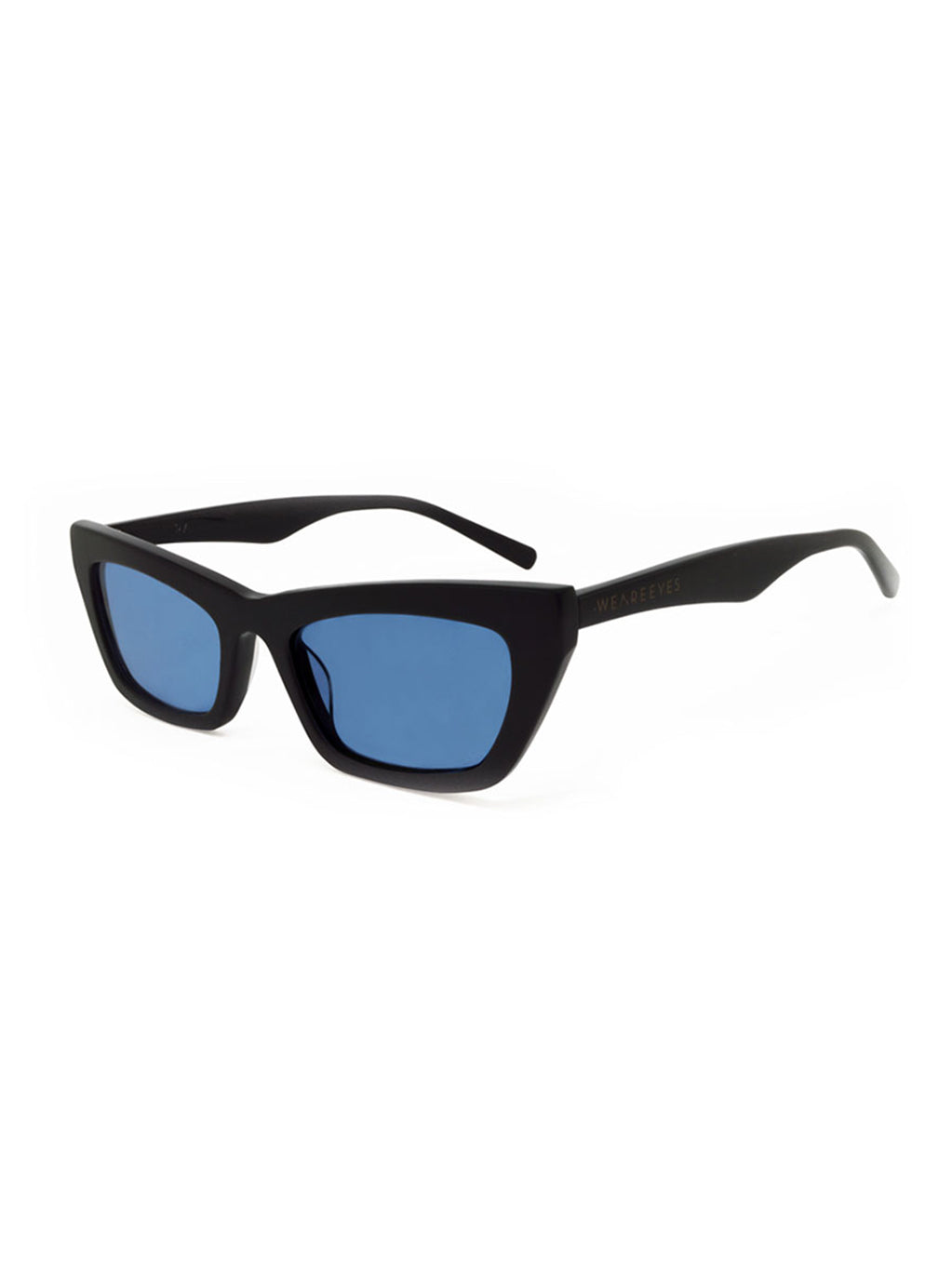 Ra Black With Blue Lenses