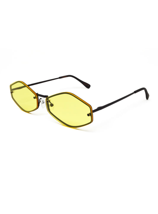 Theta Black with Yellow Lenses