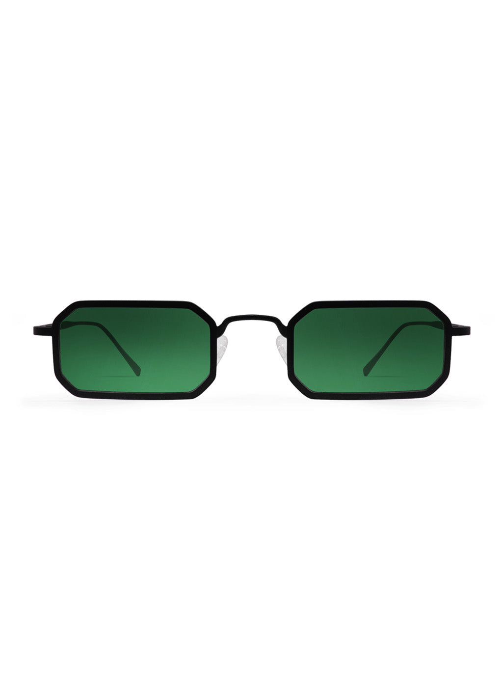 Gamma 2.0 Black with Green Gradient Lenses