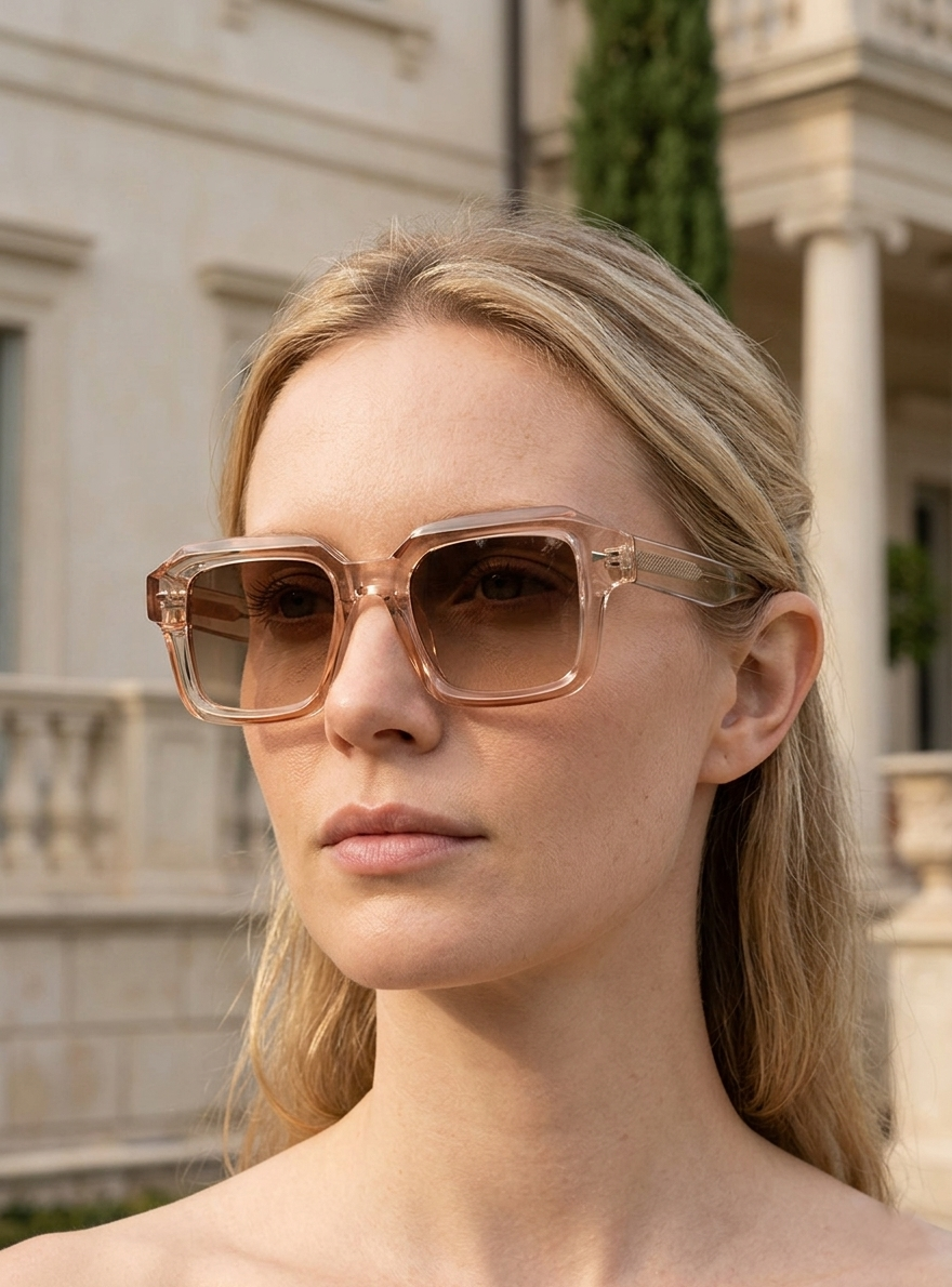 Nova Cream with Gradient Lenses
