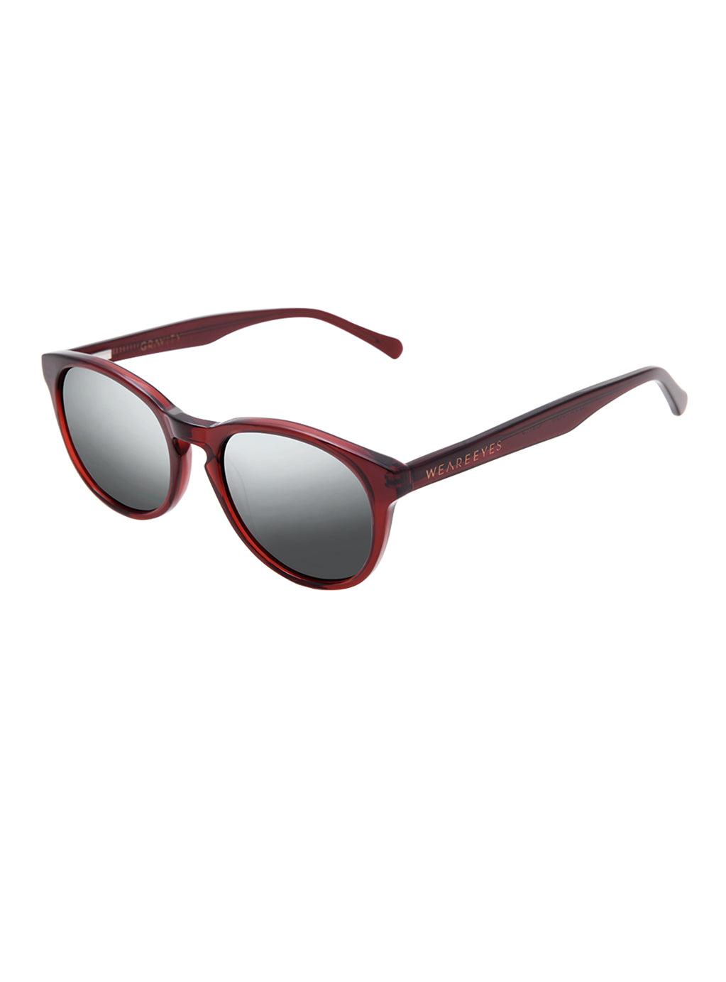 Gravity Red with Mirror Lenses