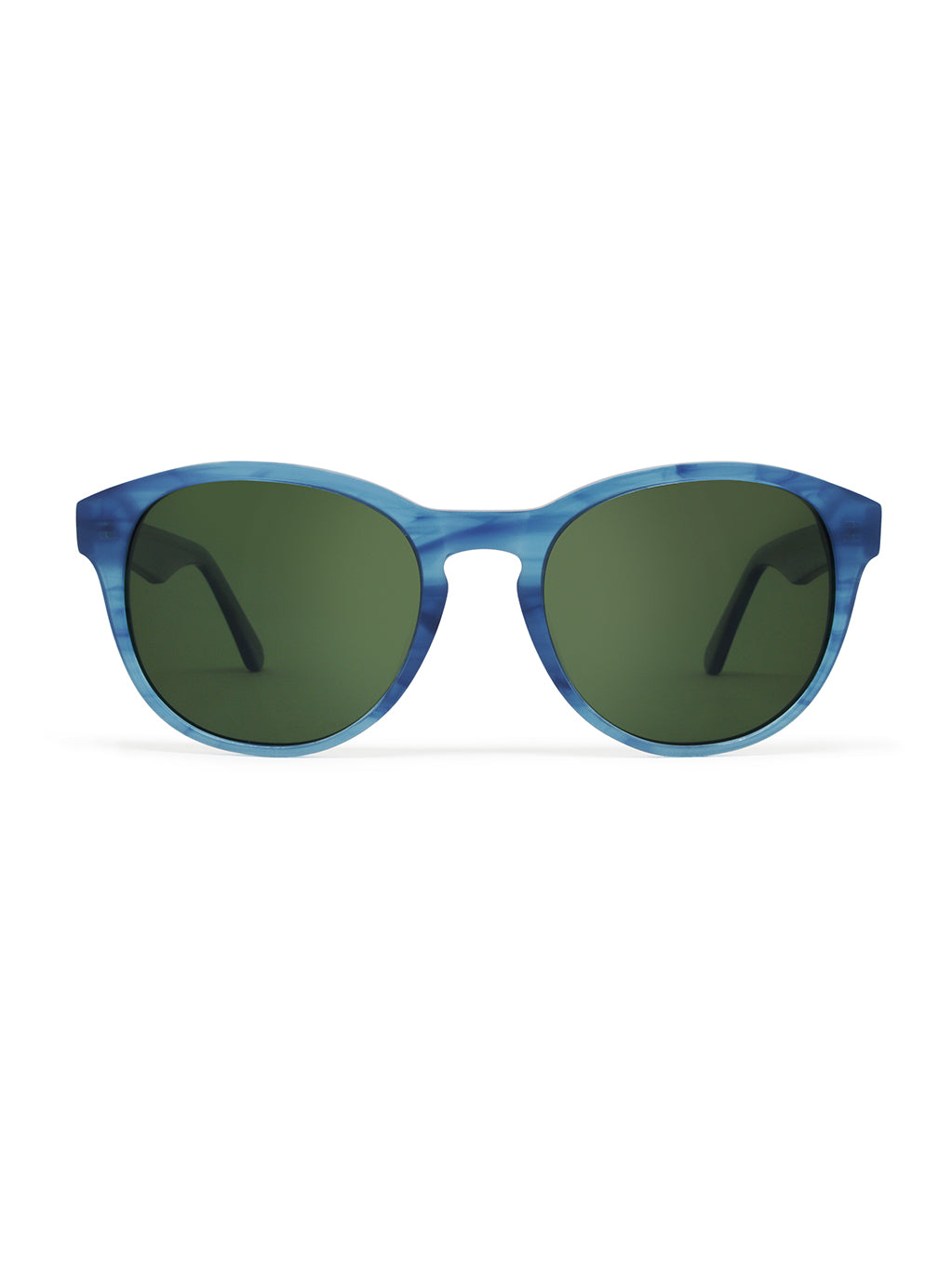 Gravity X Blue Tortoise with Green Lenses