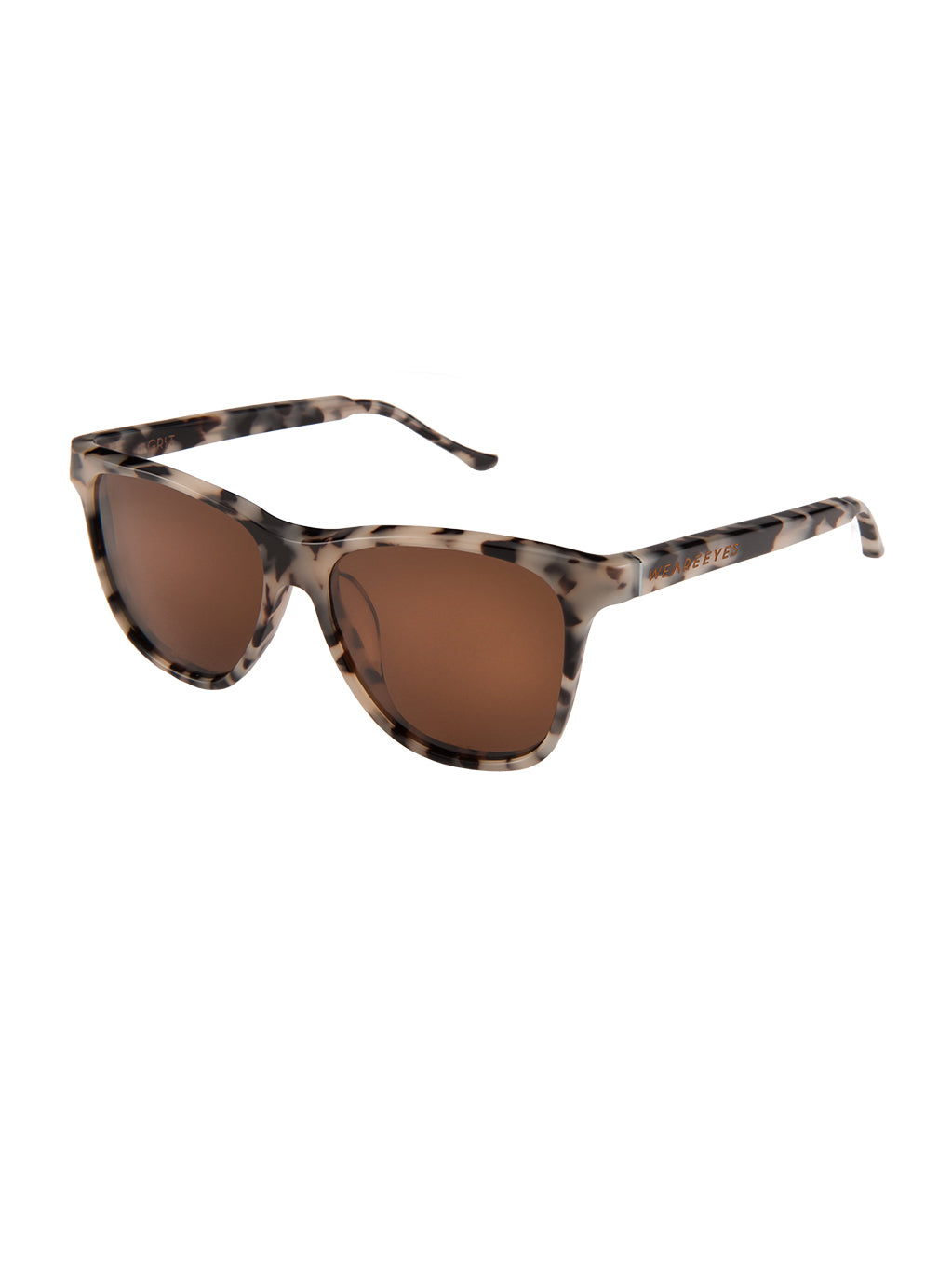 Grit Creme Tortoise with Brown Lenses