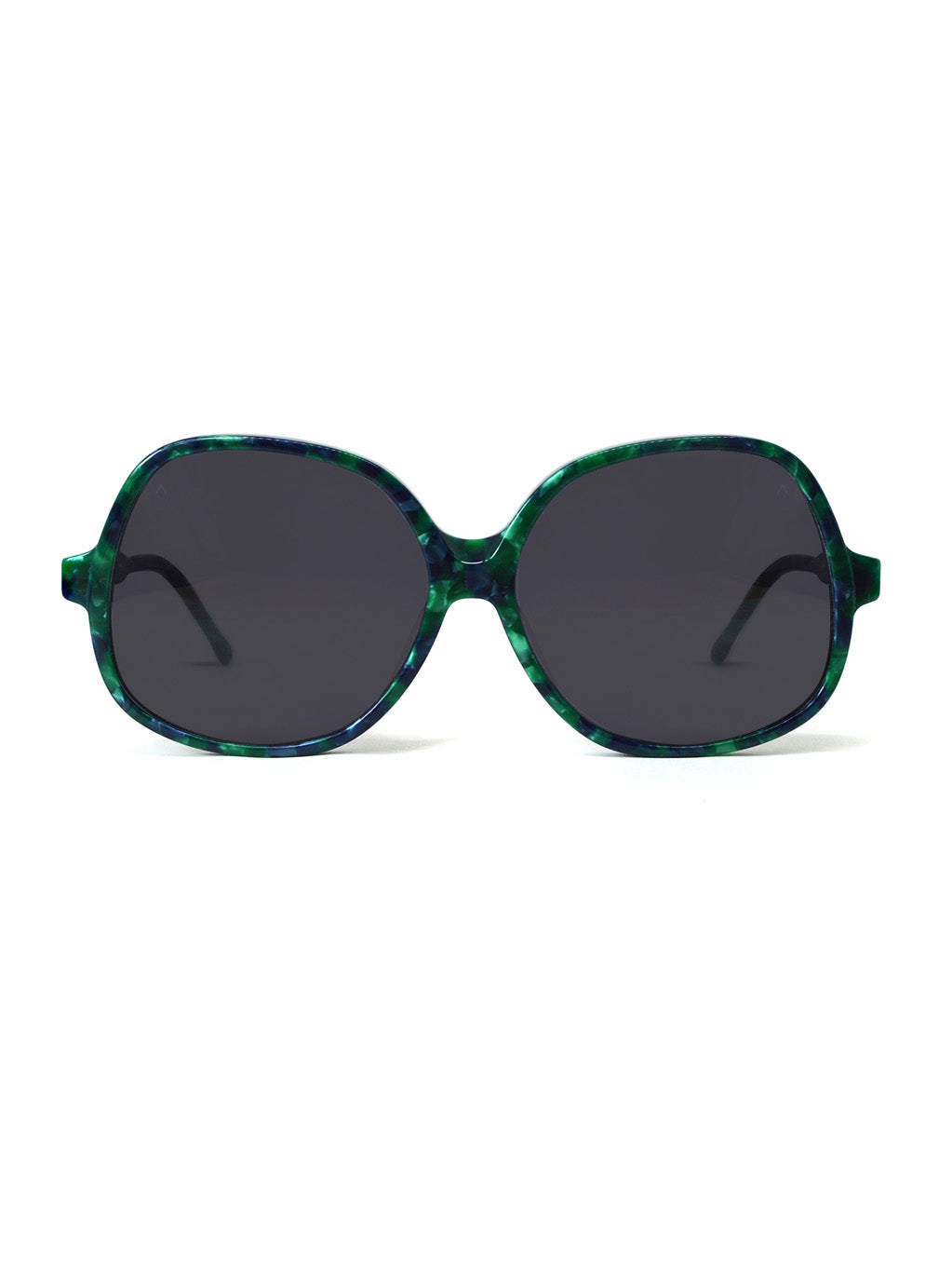 Sonn Green Tortoise with Black Lenses