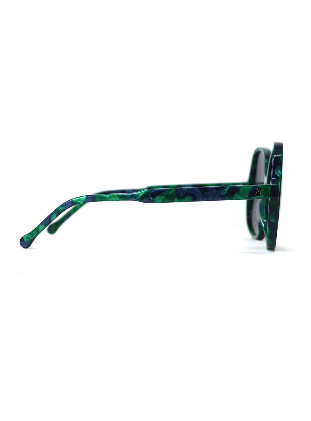 Sonn Green Tortoise with Black Lenses