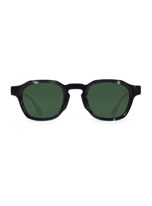 Zuno Black Tortoise with Green Lenses