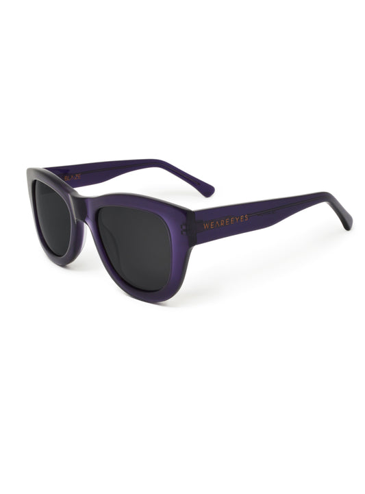 Blaze Purple with Black Lenses