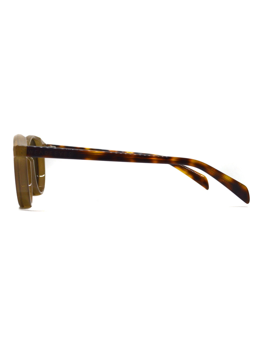 Nexo Brown with Green Lenses