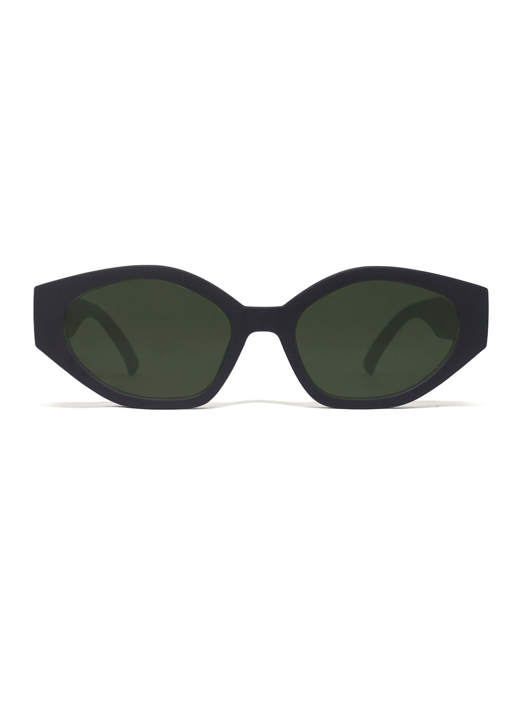 Rethink Black with Dark Green Lenses